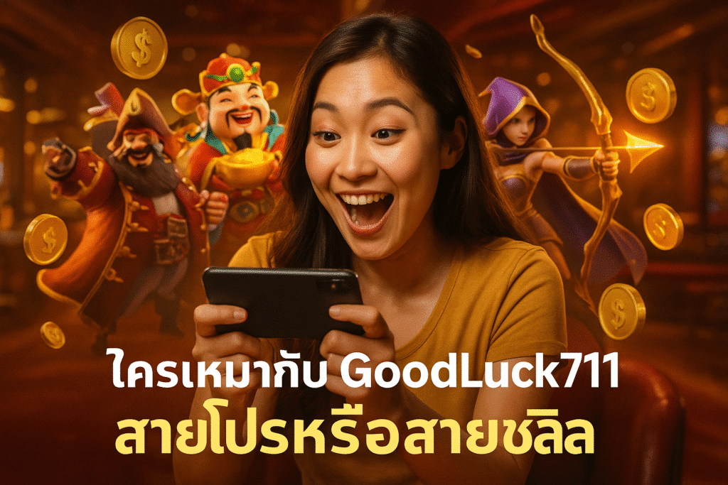 ใครเหมาะกับ GoodLuck711 สายโปรหรือสายชิล