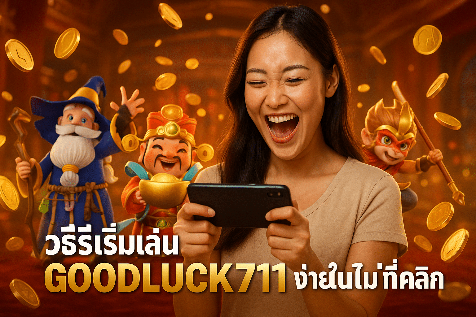 วิธีเริ่มเล่น GoodLuck711 ง่ายในไม่กี่คลิก