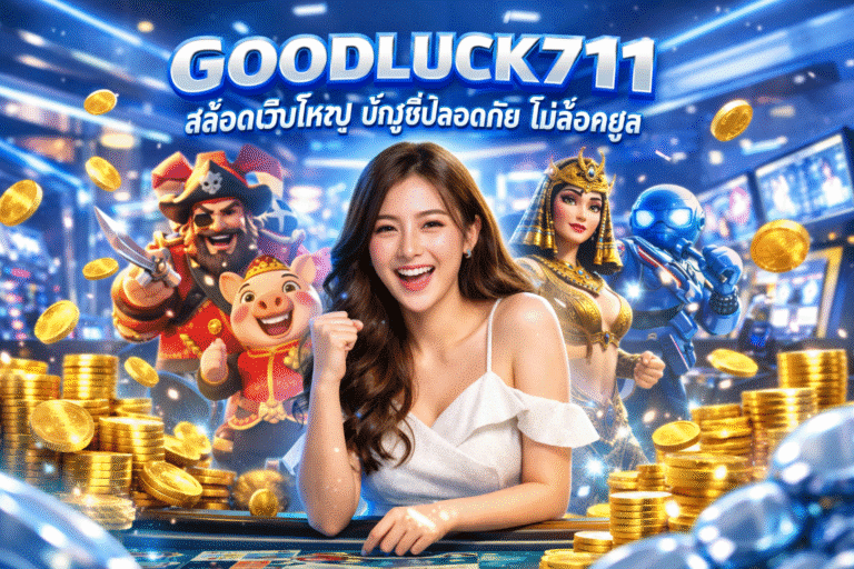 GOODLUCK711 สล็อตเว็บใหญ่ บัญชีปลอดภัย ไม่ล็อคยูส