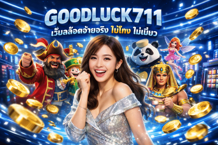 GOODLUCK711 เว็บสล็อตจ่ายจริง ไม่โกง ไม่เบี้ยว